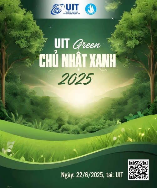 UIT Green – Chủ Nhật Xanh 2025 tháng 6: Lan tỏa tinh thần sống xanh trong cộng đồng sinh viên UIT