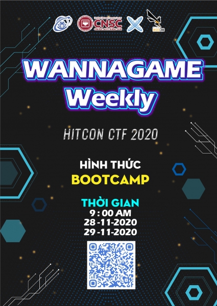 Cuộc thi BOOTCAMP CTF WANNAGAME WINTER SEASON WEEKLY KỲ #4