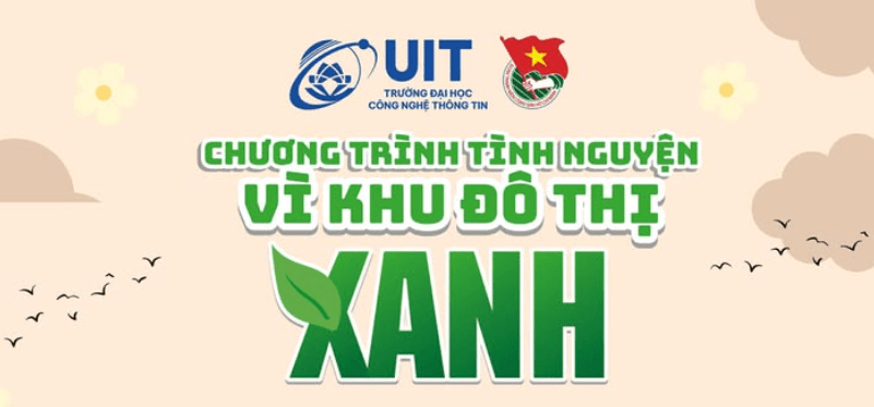 Hoạt động tình nguyện vì khu đô thị xanh cấp Đại học Quốc gia lần 2 năm 2025