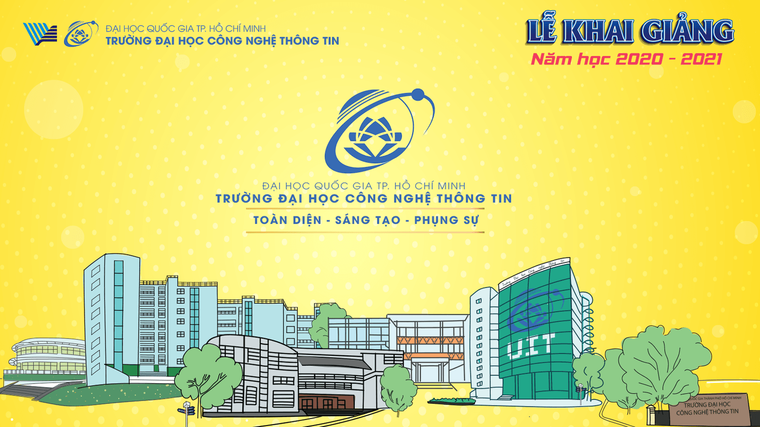 Phát biểu Khai giảng năm học 2020 - 2021 của Hiệu trưởng Trường ĐH Công nghệ Thông tin