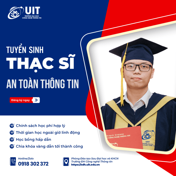 Học thạc sĩ An toàn Thông tin - Ngành HOT dành cho bạn