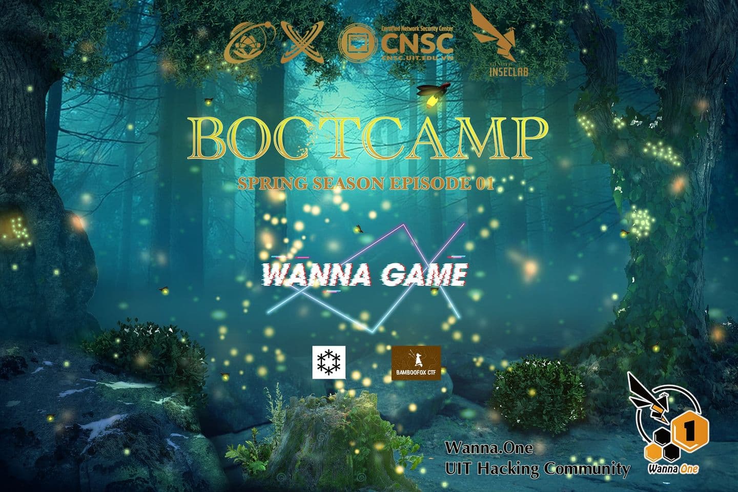 ĐĂNG KÝ BOOTCAMP CTF WANNAGAME SPRING SEASON WEEKLY KỲ 01
