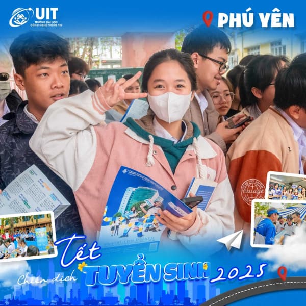 UIT cập bến Phú Yên – hành trình kết nối tri thức tại THPT Lê Trung Kiên & THPT Nguyễn Huệ