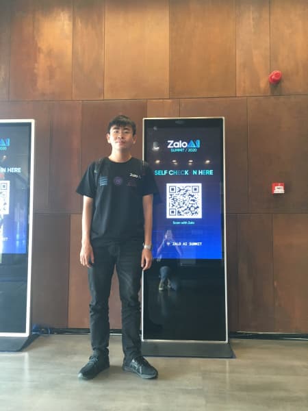 Chàng sinh viên năm 2 Bùi Cao Doanh sở hữu ba bài báo nghiên cứu khoa học
