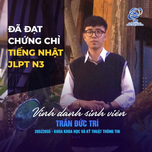 [UIT - You are the best] Vinh danh sinh viên đã xuất sắc đạt chứng chỉ JLPT N3