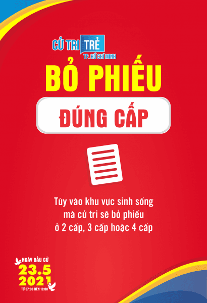 Cử tri trẻ TP. Hồ Chí Minh đi bầu cử