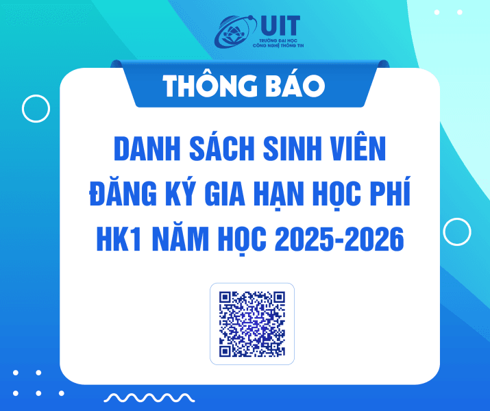 Kết quả gia hạn học phí học kỳ 1 năm học 2025-2026