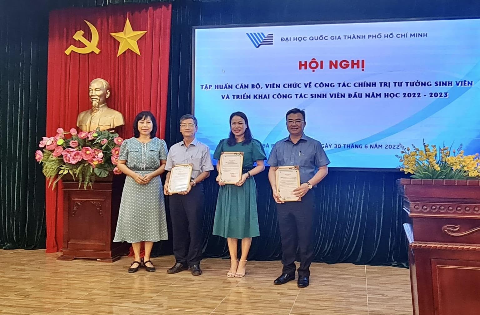 Hội nghị tập huấn về Công tác sinh viên 