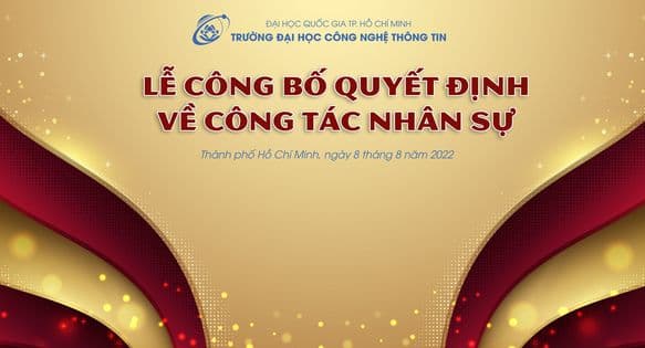 Lễ công bố quyết định về công tác nhân sự