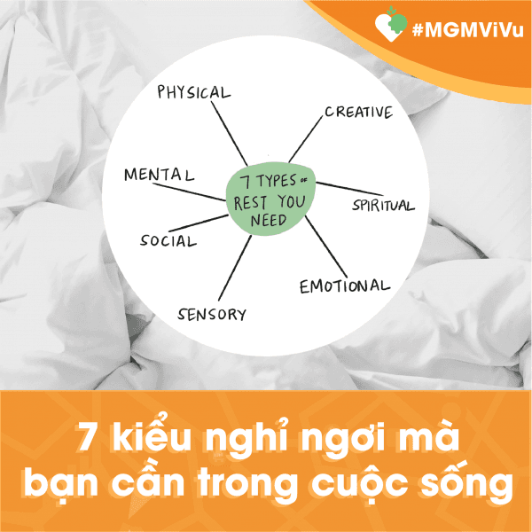 MẢNH GHÉP MỚI CHIA SẺ 7 KIỂU NGHỈ NGƠI TRONG CUỘC SỐNG