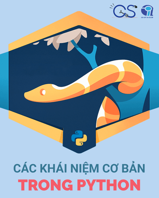CÁC KHÁI NIỆM CƠ BẢN TRONG NGÔN NGỮ LẬP TRÌNH PYTHON