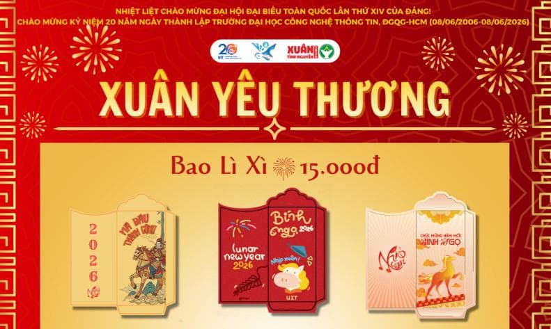 Đội hình Nhịp Xuân chính thức mở đặt hàng trước Quỹ Yêu Thương