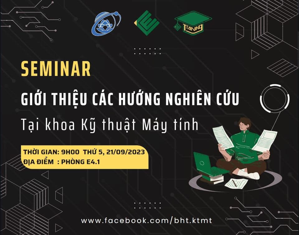 Seminar Giới thiệu các hướng nghiên cứu tại Khoa Kỹ thuật Máy tính