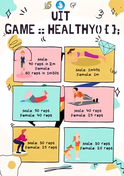 KHỞI ĐỘNG CUỘC THI UIT Games::HEALTHY