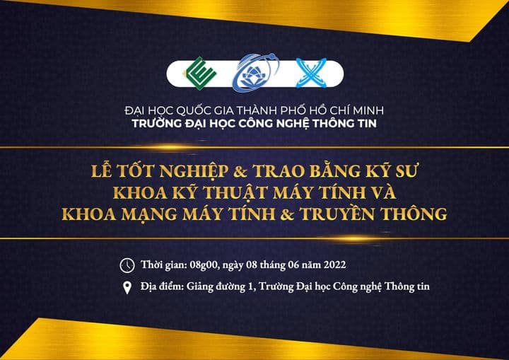 Lễ tốt nghiệp & trao bằng Kỹ sư khoa Mạng Máy tính & Truyền thông và khoa Kỹ thuật Thông tin