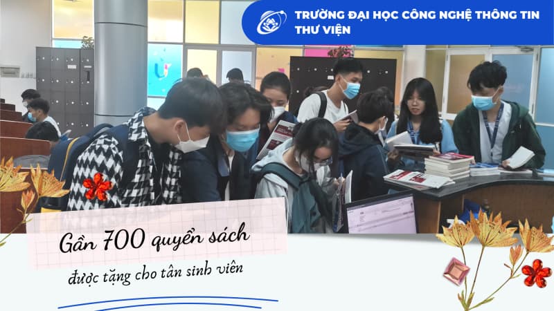 Tổng kết chương trình tặng sách cho tân sinh viên UIT học kỳ 1 năm học 2022 - 2023