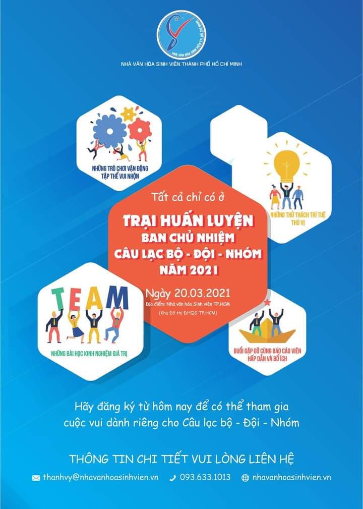 Trại Huấn luyện Ban Chủ nhiệm CLB – Đội – Nhóm toàn thành năm 2021 