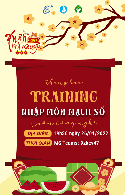 [Xuân công nghệ] Training môn Nhập môn mạch số