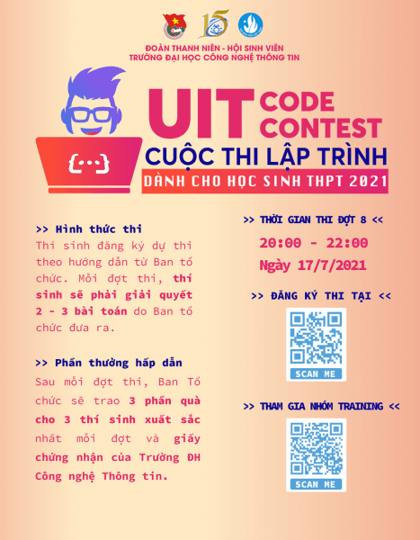 Cuộc thi UIT Code Contest đợt 8