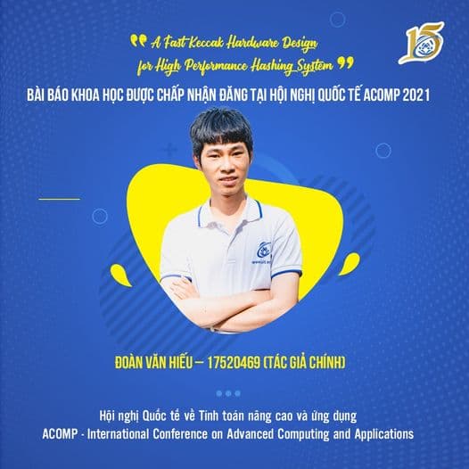 CHÚC MỪNG KHOA KỸ THUẬT MÁY TÍNH CÓ BÀI BÁO ĐƯỢC CHẤP NHẬN ĐĂNG TẠI HỘI NGHỊ QUỐC TẾ ACOMP2021 