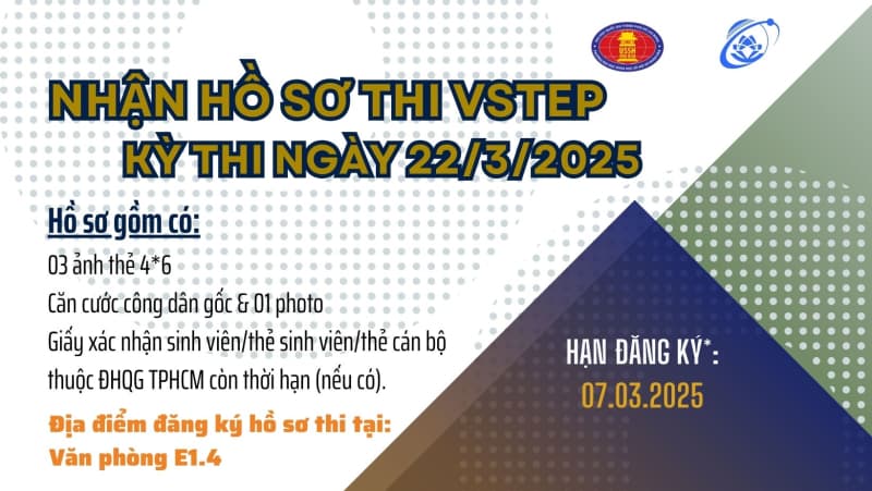 Đăng ký kỳ thi VSTEP tháng 3 – Chinh phục chứng chỉ tốt nghiệp trong tầm tay! 