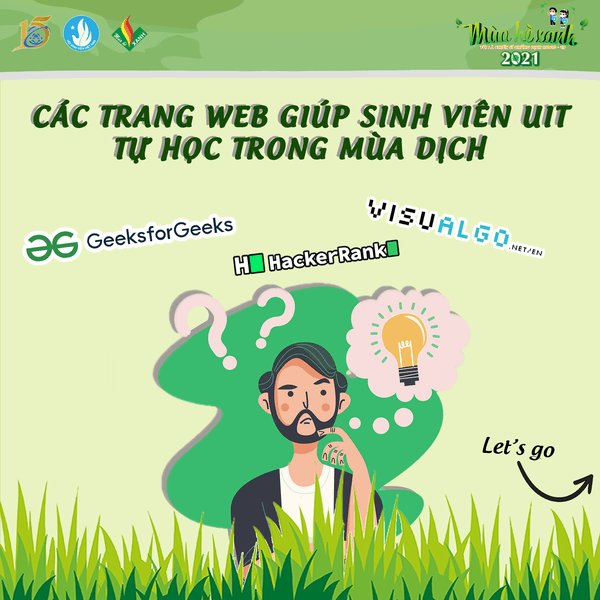 MÙA HÈ XANH 2021 - 5 Trang web giúp sinh viên UIT tự học trong mùa dịch
