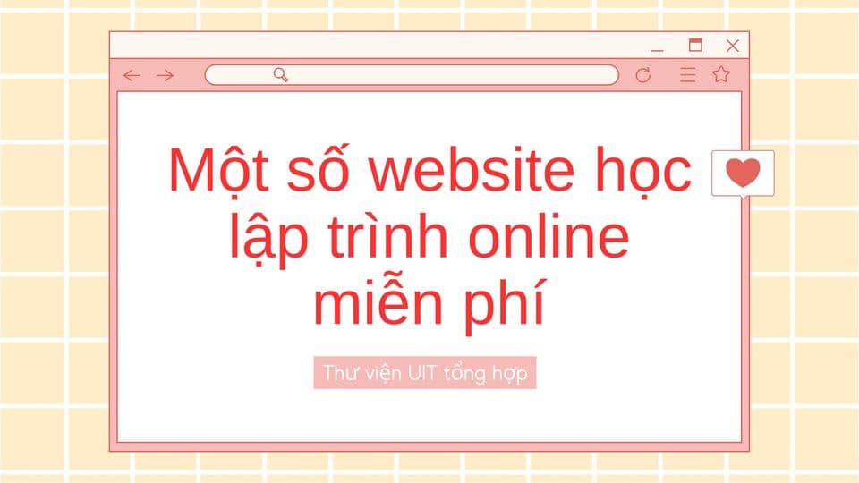 Một số website học lập trình online miễn phí