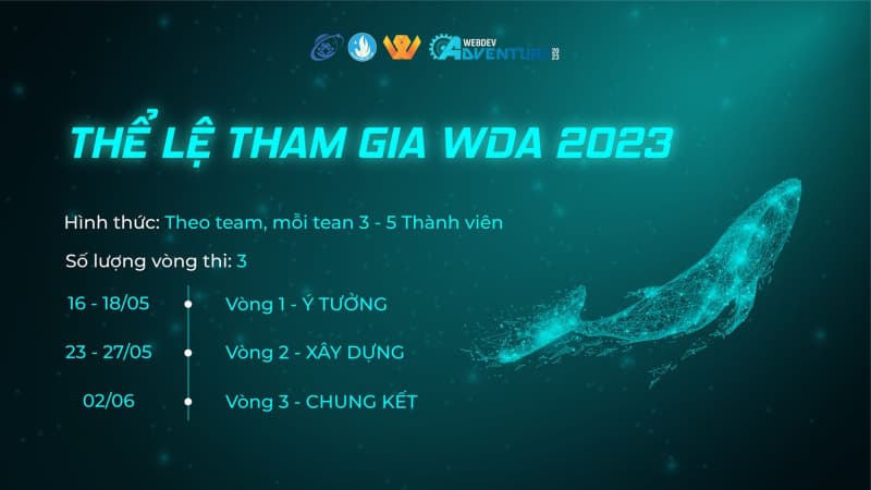 Webdev Studios | Webdev Adventure 2023 - Thể lệ tham gia cuộc thi