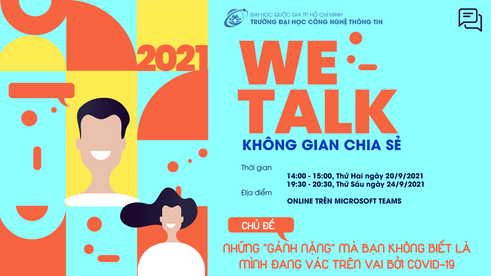 WeTalk số 39 -  "Những "gánh nặng" mà bạn không biết là mình đang vác trên vai bởi COVID-19"