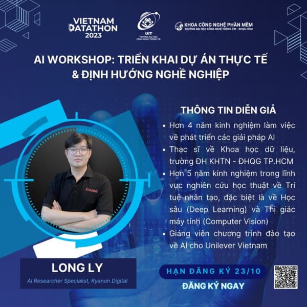 Cơ hội đặc biệt gặp gỡ chuyên gia Công nghệ AI Công ty Kyanon Digital