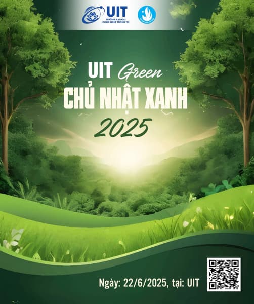 UIT Green – Chủ Nhật Xanh 2025 tháng 6: Lan tỏa tinh thần sống xanh trong cộng đồng sinh viên UIT