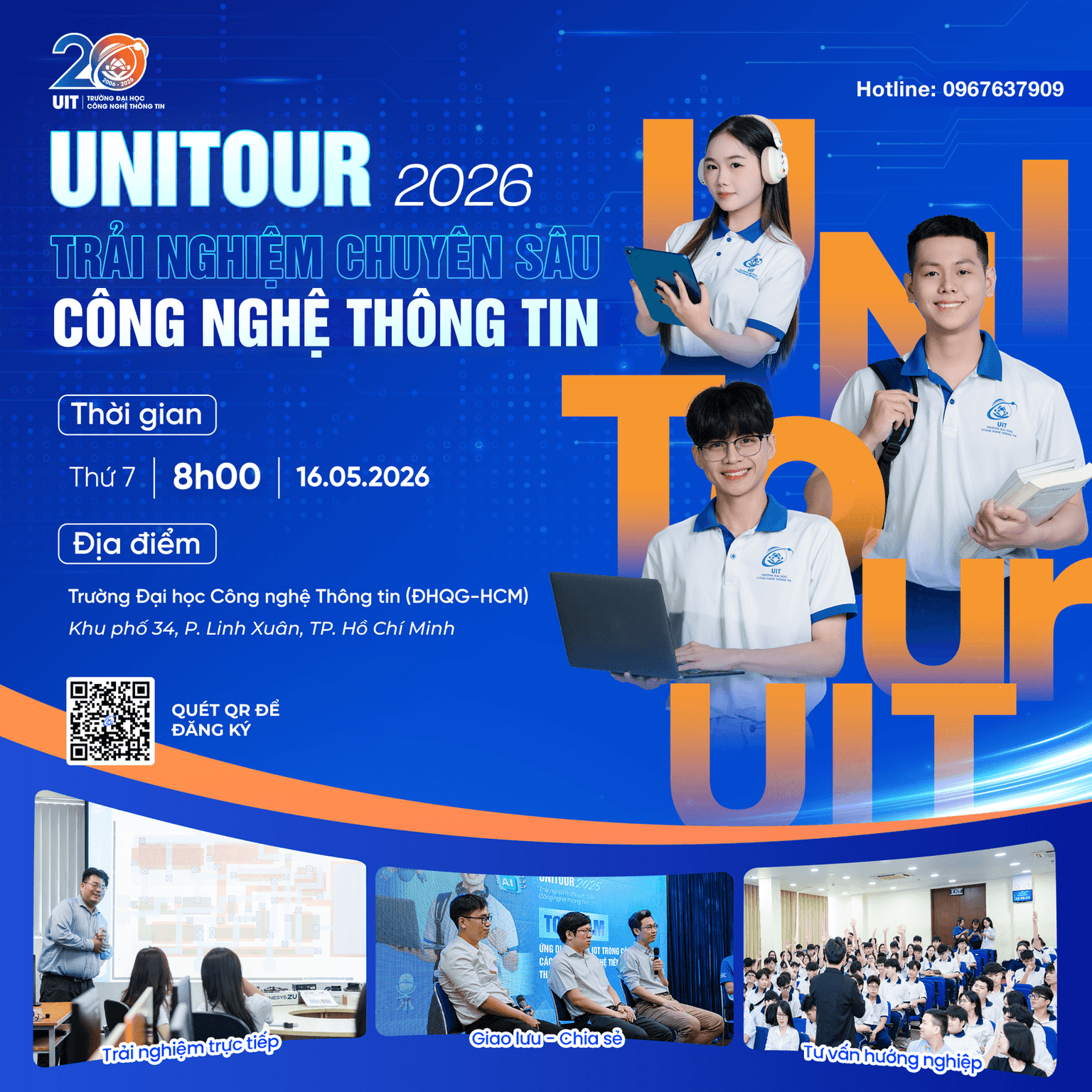 UNI Tour 2026: Hành trình trải nghiệm Công nghệ Thông tin dành cho học sinh THPT