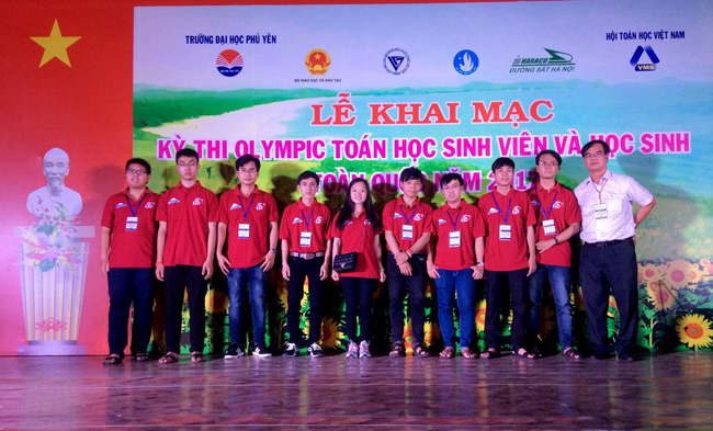 Sinh viên UIT đạt 1 giải Ba và 1 giải Khuyến khích cuộc thi Olympic Toán sinh viên toàn quốc năm 2017