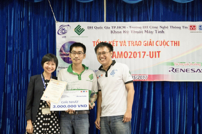 Tổng kết và trao giải cuộc thi AMO2017-UIT
