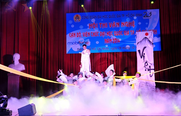 Công đoàn Trường Đại học Công nghệ Thông tin (UIT) lần đầu ra quân mặt trận văn nghệ