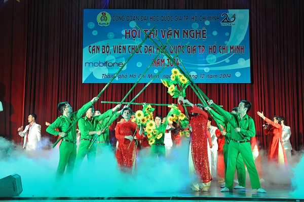 Công đoàn Trường Đại học Công nghệ Thông tin (UIT) lần đầu ra quân mặt trận văn nghệ