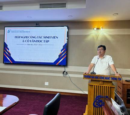 Hội nghị Công tác sinh viên và cố vấn học tập năm học 2022-2023