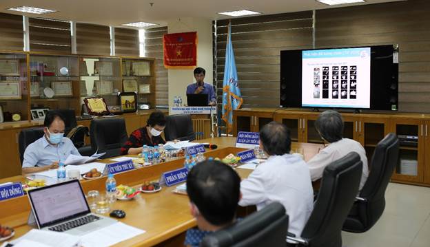Buổi Bảo vệ luận án Tiến sỹ  cấp trường chuyên ngành Khoa học máy tính