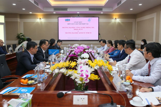 Lãnh đạo của 2 Trường thảo luận về hoạt động hợp tác