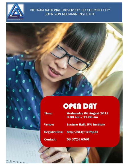 Open Day 2014 Poster
