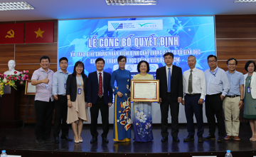 Chúc mừng UIT đã đạt được chứng nhận kiểm định chất lượng CSGD