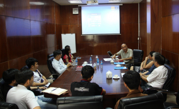 Trường ĐH Công nghệ Thông tin làm việc với Giáo sư Imad Saleh