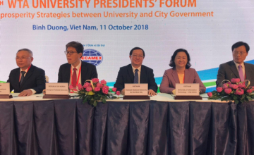 Trường ĐH Công nghệ Thông tin ký kết Biên bản hợp tác tại Diễn đàn  Hiệu trưởng các Trường Đại học WTA