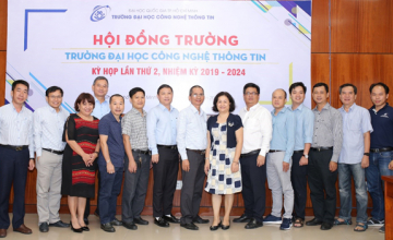 Hội đồng trường Trường ĐH Công nghệ Thông tin tổ chức phiên họp lần thứ 2