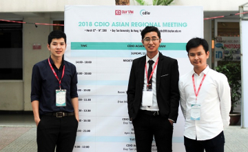 Sinh viên khoa Kỹ thuật Máy tính giành giải Nhì cuộc thi CDIO Academy