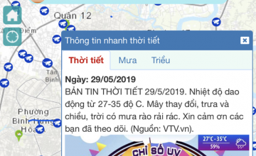 Sẽ có app cảnh báo ngập nước trên địa bàn TP.HCM