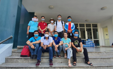 Thầy cô UIT chung tay ký túc xá ĐHQG làm khu cách ly phòng chống COVID-19