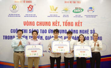 Sinh viên UIT đạt giải Nhì ý tưởng trong cuộc thi “Ứng dụng công nghệ số trong tuyên truyền, giáo dục an toàn giao thông”