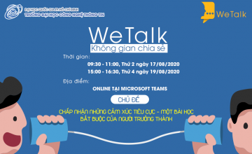 Không gian chia sẻ - Buổi trò chuyện truyền cảm hứng số 21