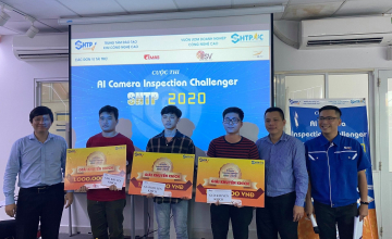 Sinh viên khoa Khoa học Máy tính đạt giải tại cuộc thi AI CAMERA INSPECTION CHALLENGER 2020.